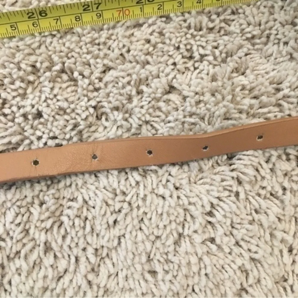 Girls tan and gold belt